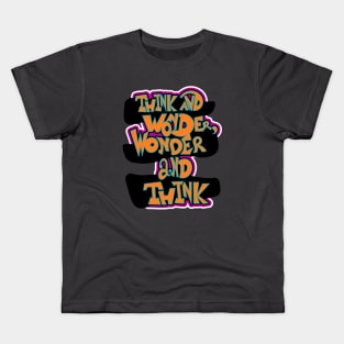 Think and wonder 2 Kids T-Shirt